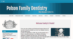 Desktop Screenshot of polsonfamilydentistry.com